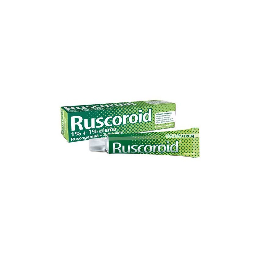 Ruscoroid Ruscoroid*rett Crema 40g 1%+1%