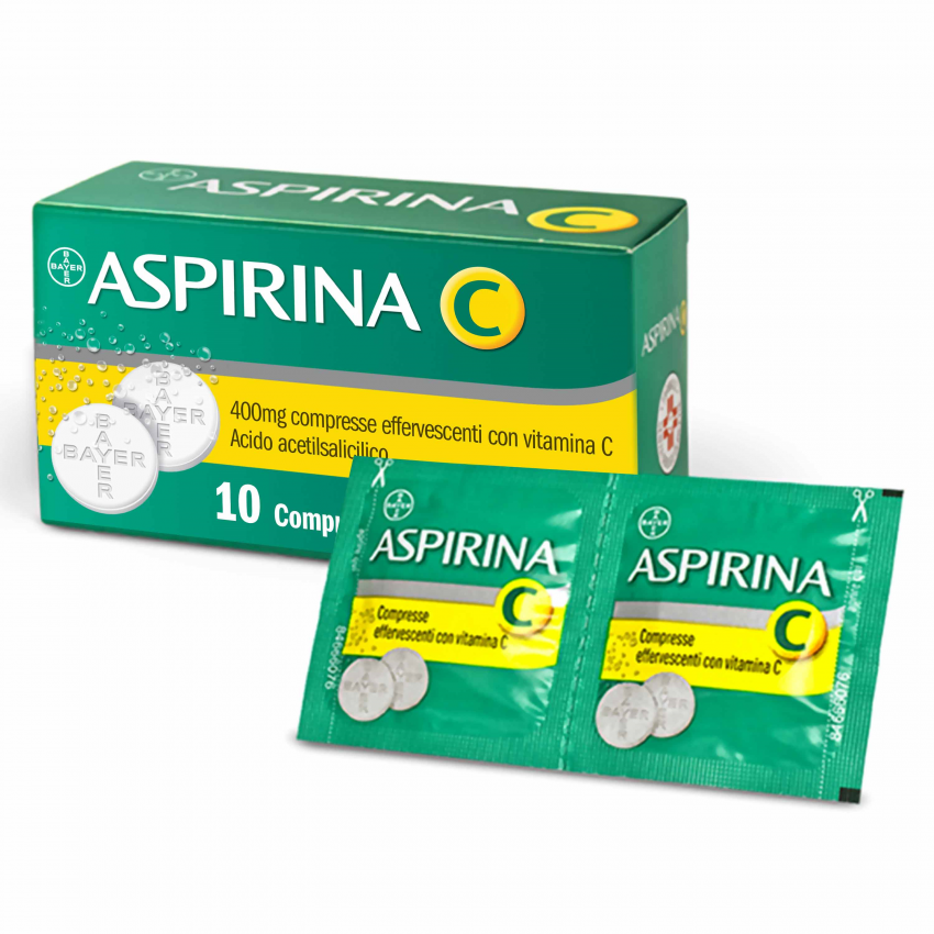 Aspirina Aspirina C*10cpr Eff 400+240mg