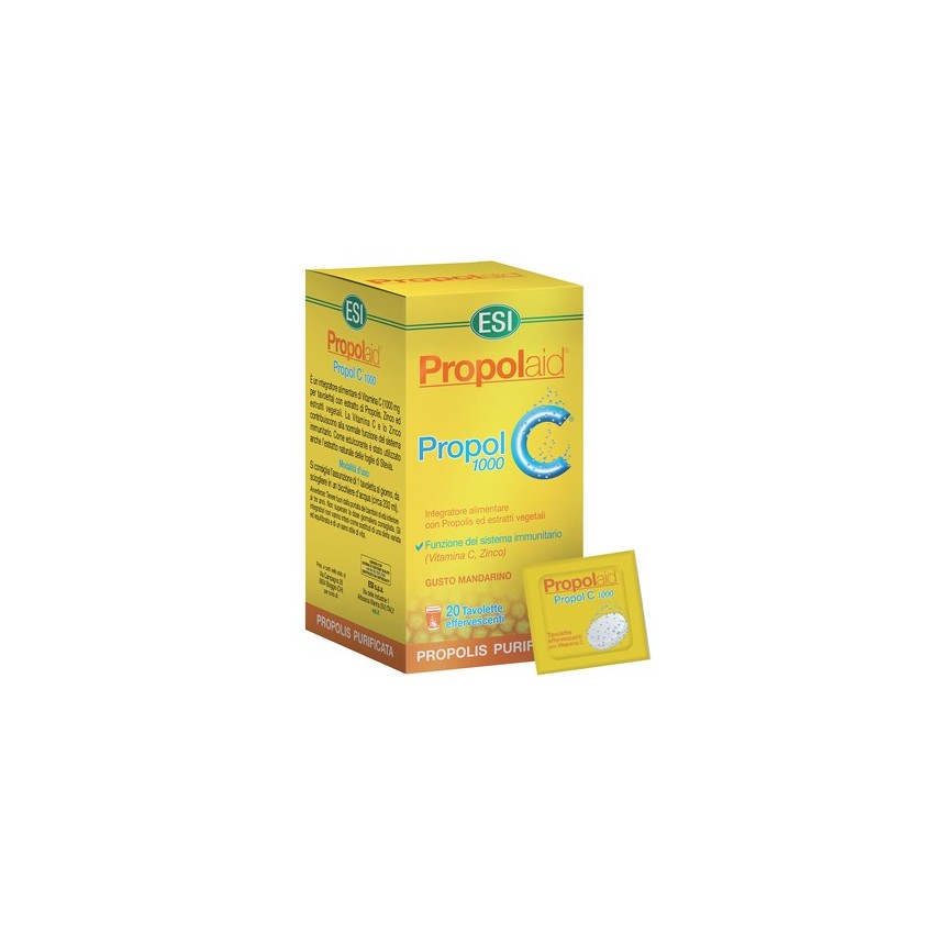 Esi Esi Propolaid Propol C 20 tavolette da 1000 mg