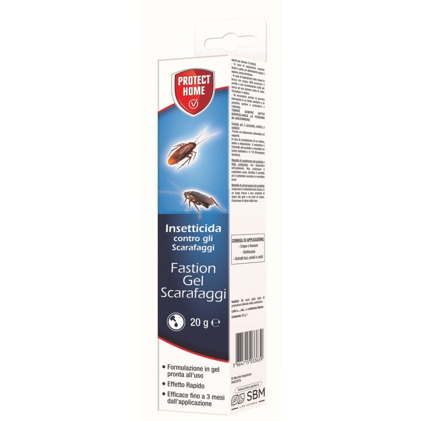 Sbm Life Science Fastion Gel Scarafaggi 20g