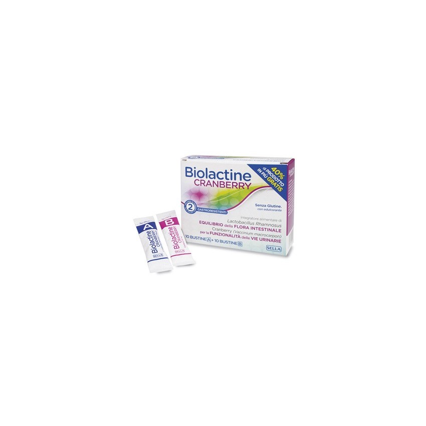  Biolactine Cranberry 10+10bust