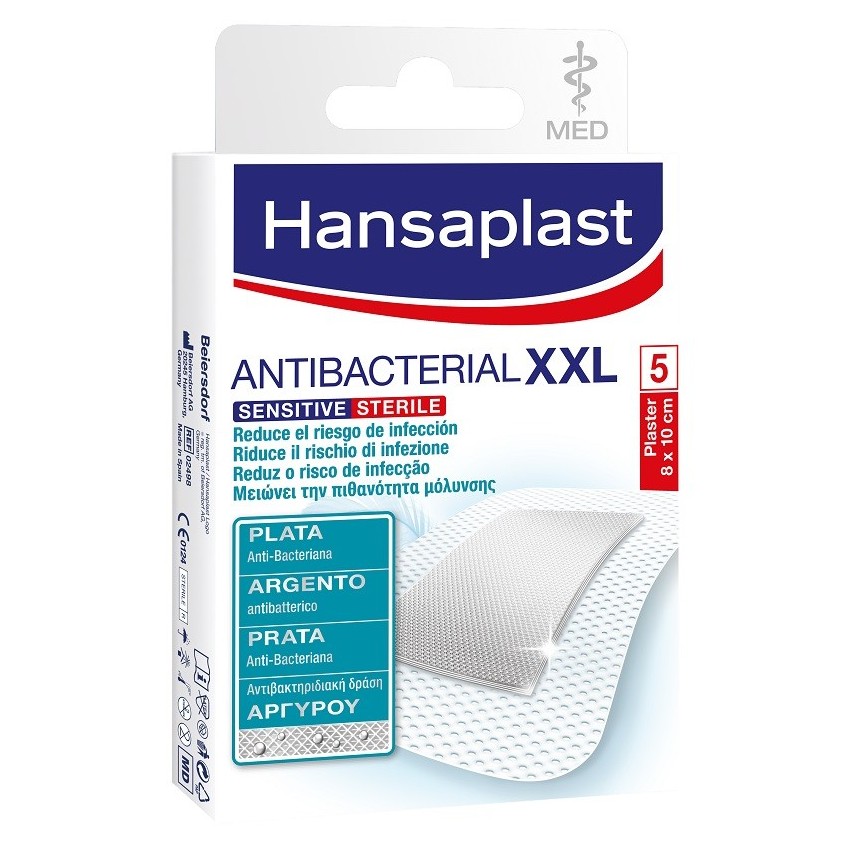 Hansaplast Hansaplast Sensitive Xxl Silv