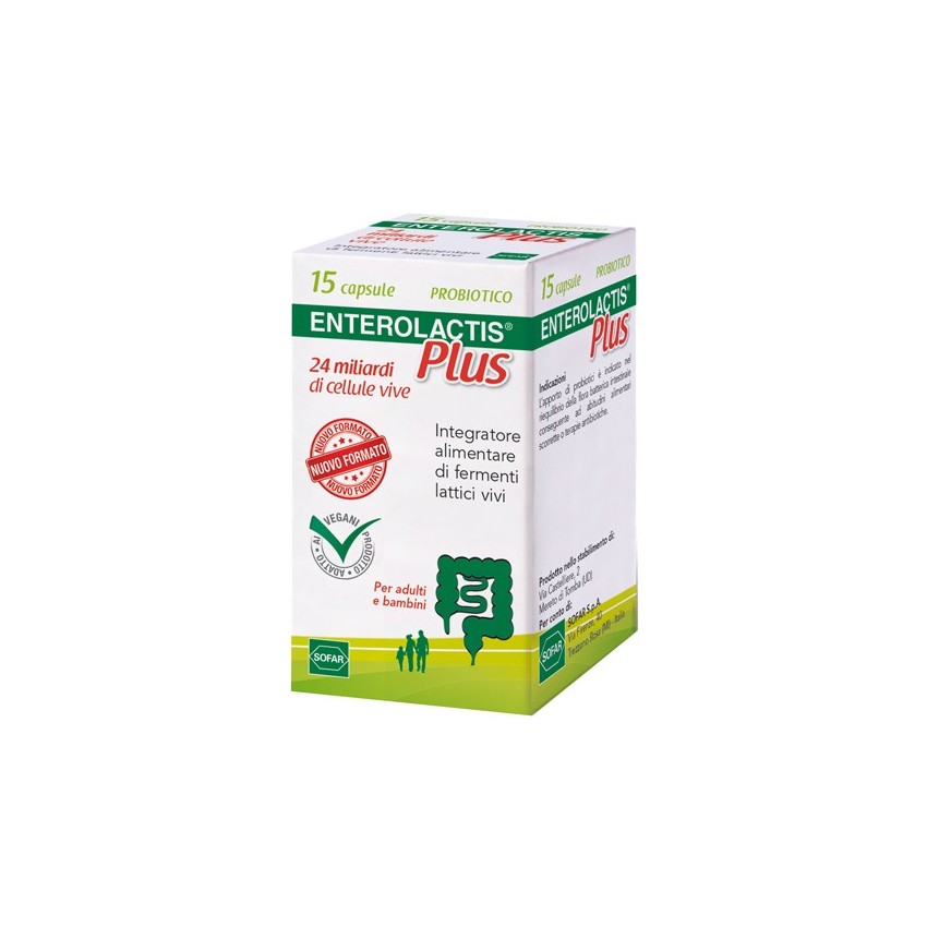 Enterolactis Enterolactis Plus 15cps