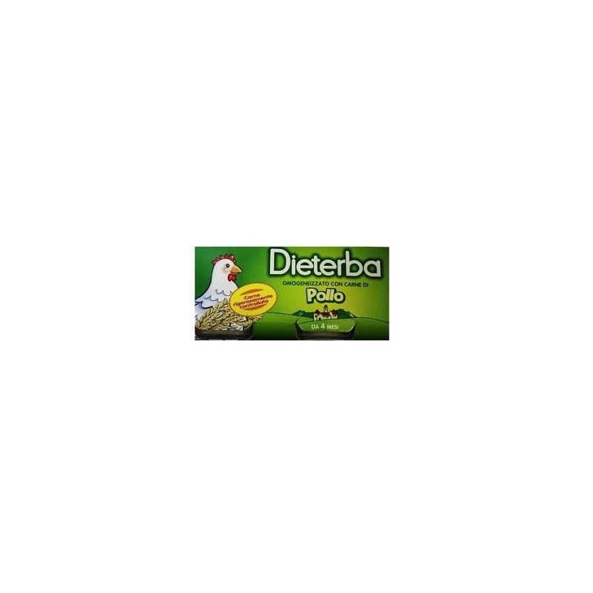 Dieterba Dieterba Omog Pollo 3pz 80g