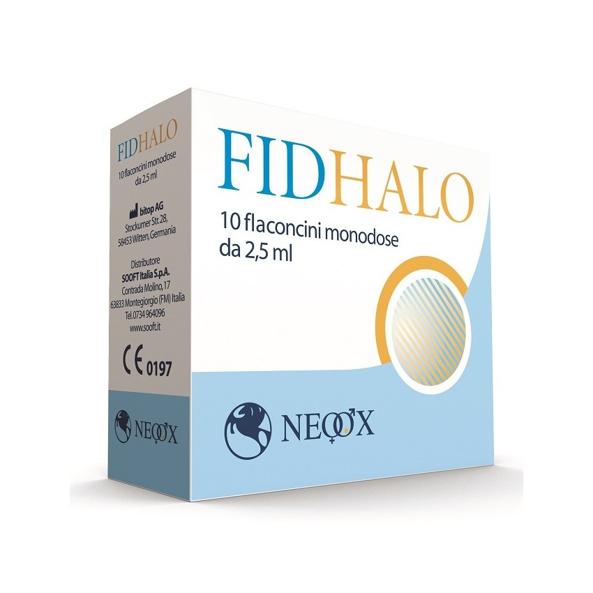 Sooft Italia Fidhalo 10fl Monodose 2,5ml