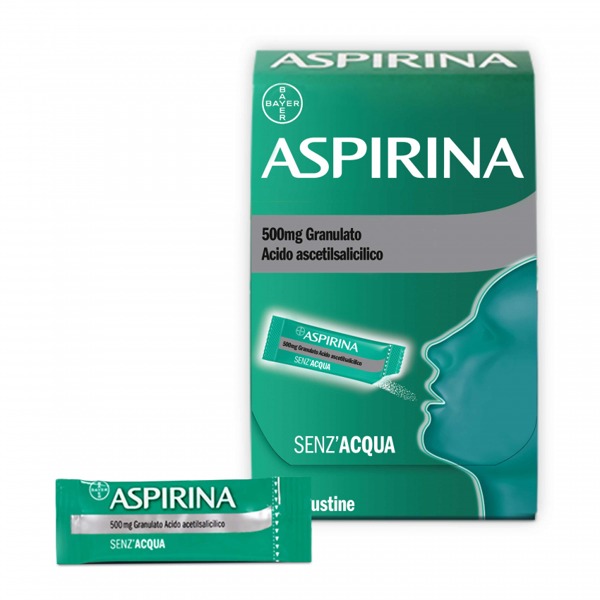 Aspirina Aspirina*os Grat 10bust 500mg