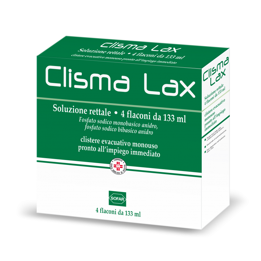 Clisma Lax Clismalax*4clismi 133ml