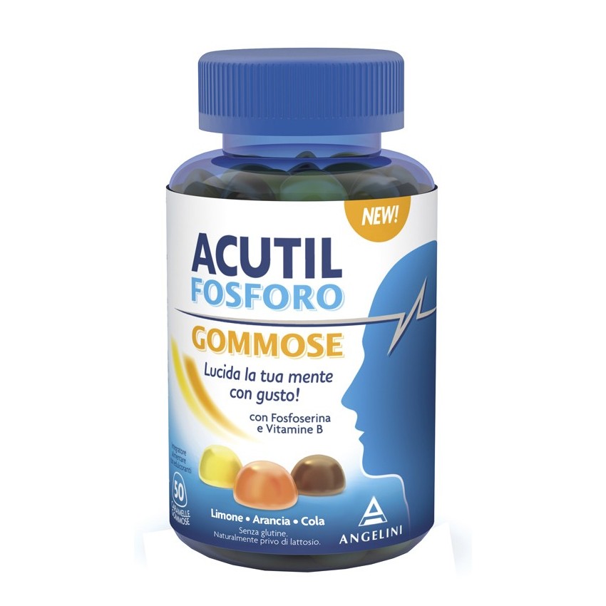 Acutil Acutil Fosforo 50 caramelle Gommose