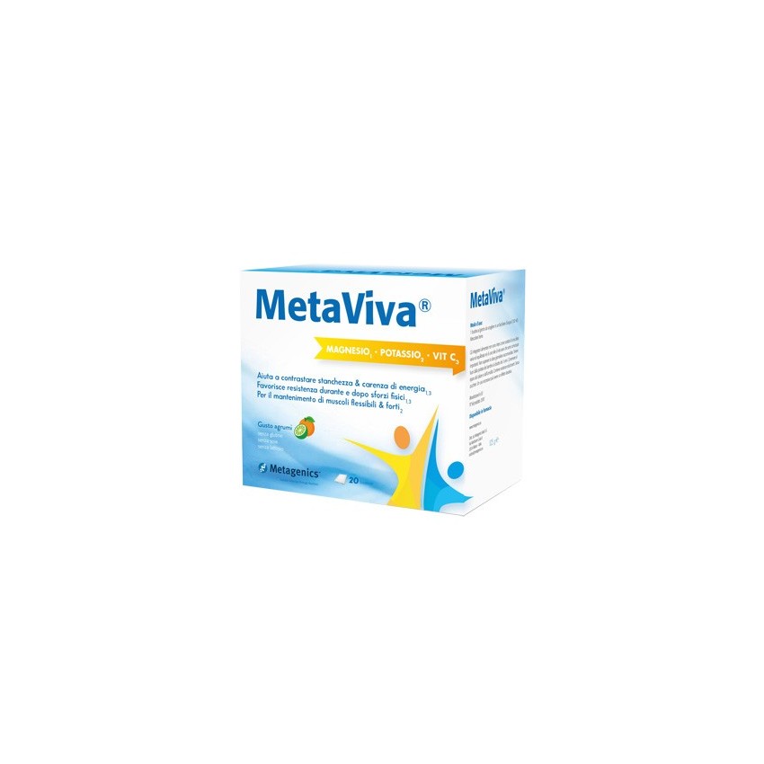 Metagenics Metagenics Metaviva Mg/k/vit C 20 buste