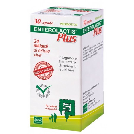 Enterolactis Enterolactis Plus 30 capsule