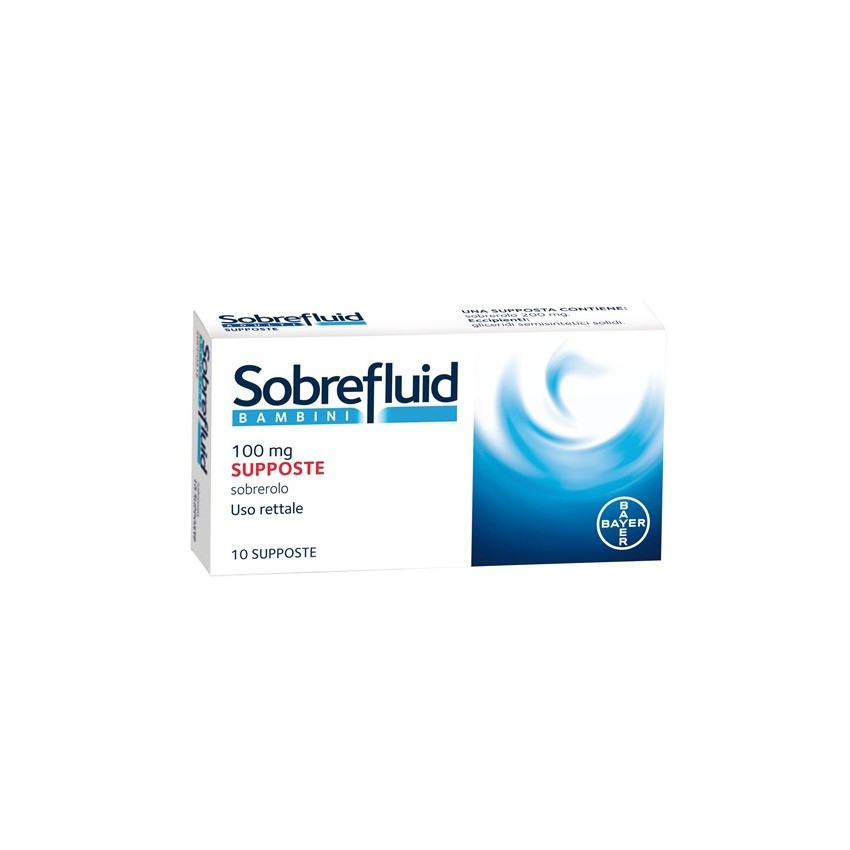  Sobrefluid*bb 10supp 100mg