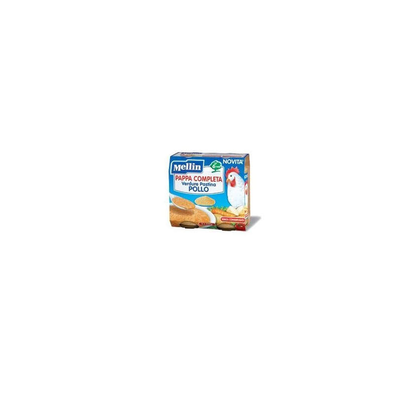 Mellin Mellin Pappa Compl Pollo2x250g