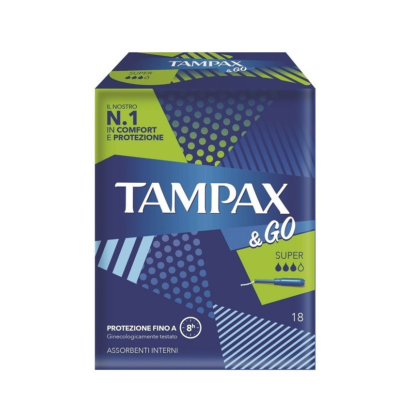 Tampax Tampax&go Super 18pz