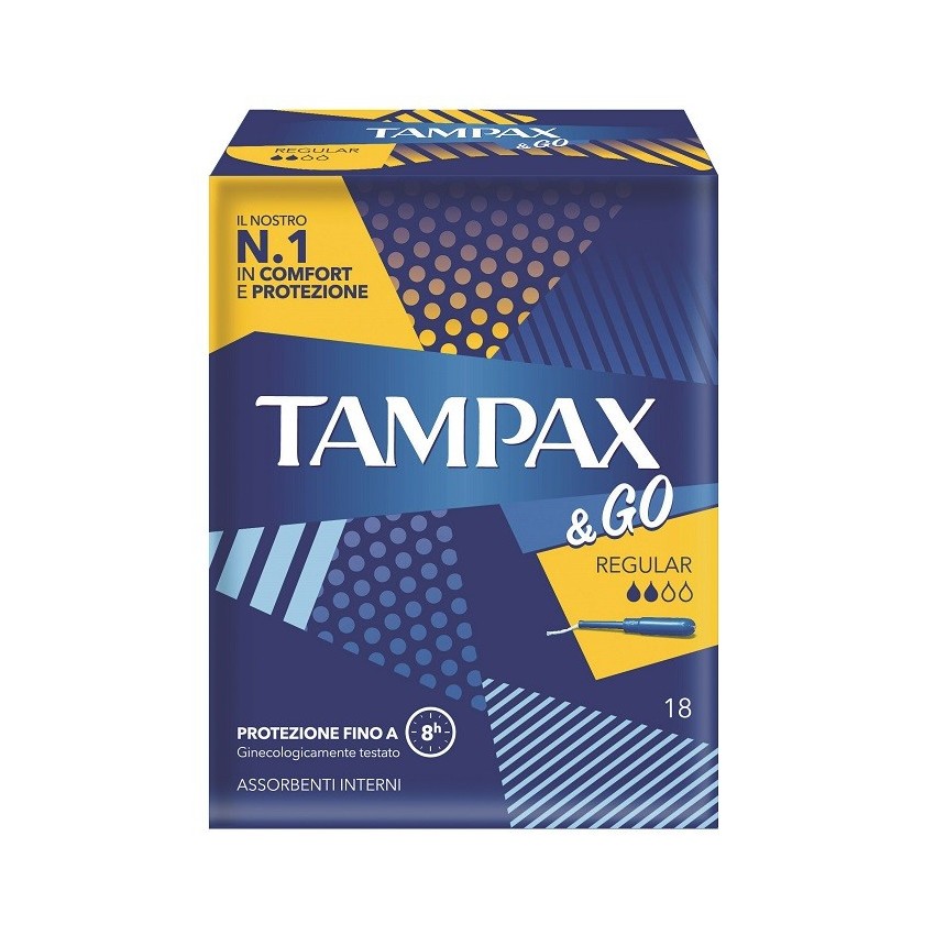 Tampax Tampax&go Regular 18pz