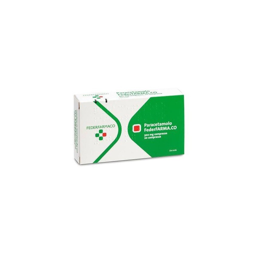 Farmakopea Paracetamolo Farm*20cpr 500mg