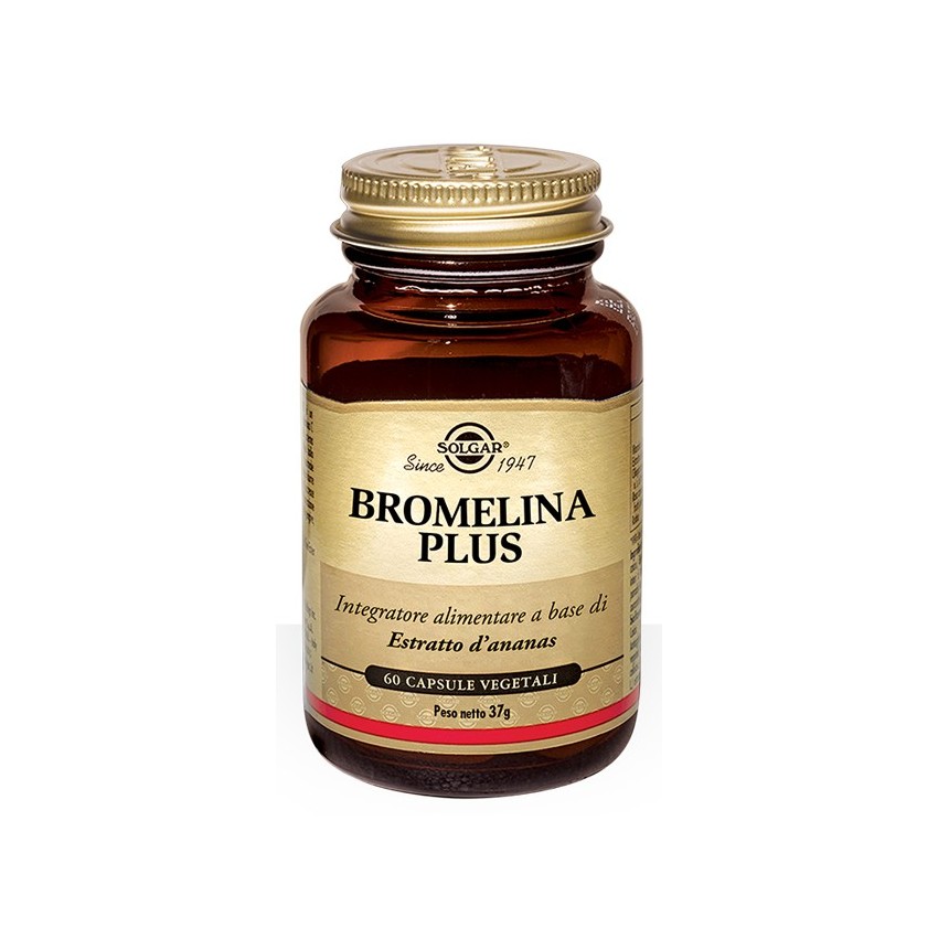 Solgar Bromelina Plus 60cps