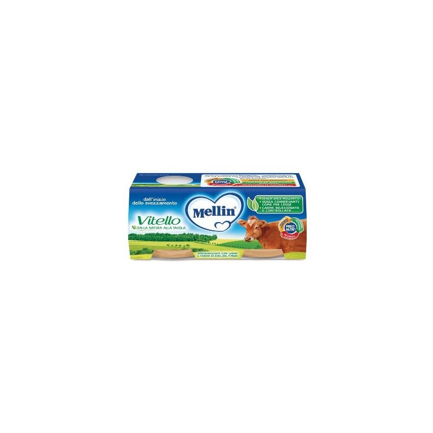 Mellin Mellin Omog Vitello 2x80g