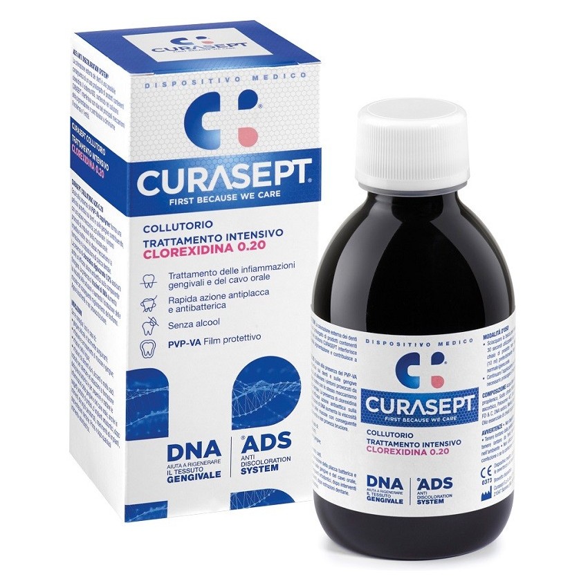 Curasept CURASEPT COLLUTORIO 0,20 ADS + DNA 200 ML