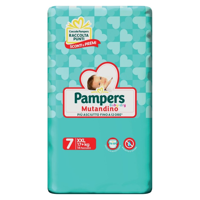  Pampers Bd Mutanda Xxl 14pz