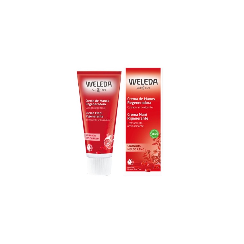 Weleda Crema Mani Melograno Rigen50ml