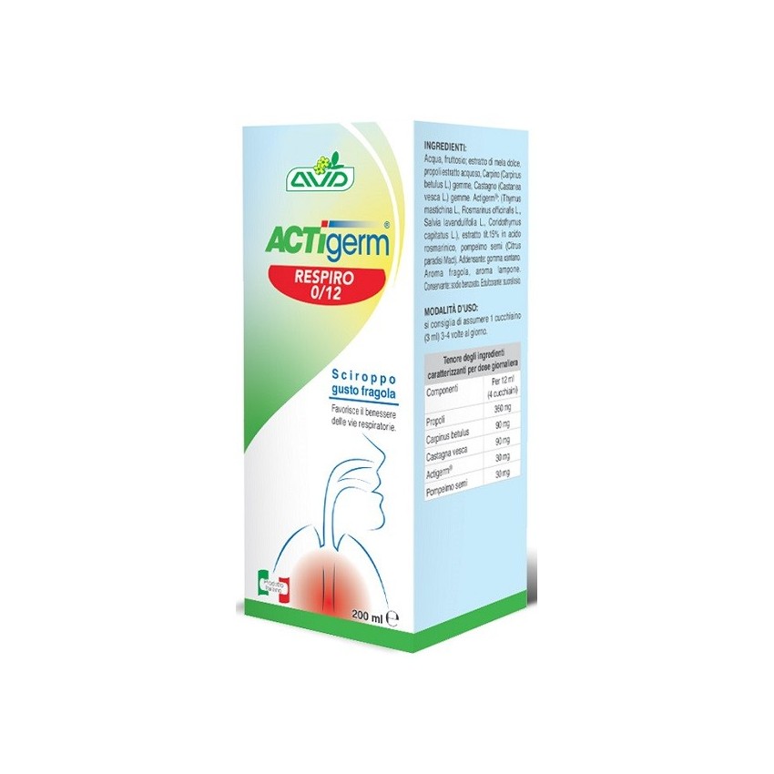  Actigerm Respiro 0-12 200ml