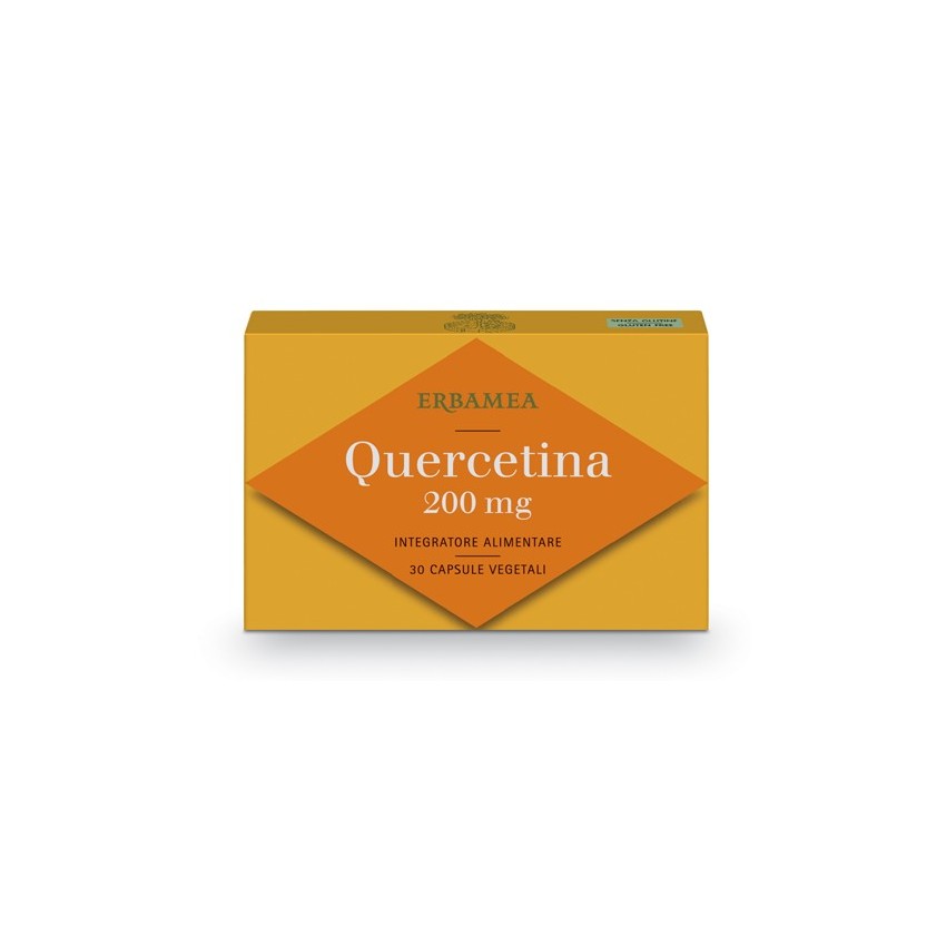 Erbamea Quercetina 200mg 30cps Vegetal