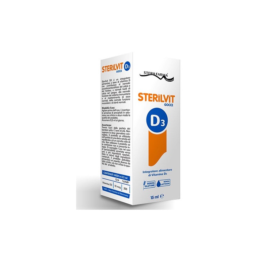 Sterilvit Sterilvit D3 Gocce 15ml