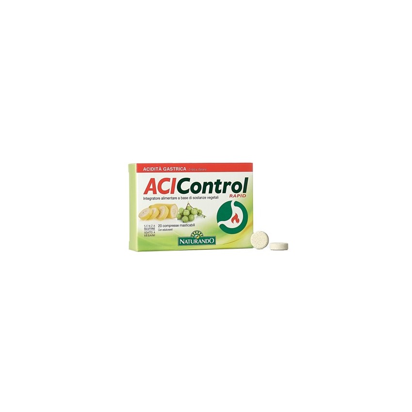  Acicontrol Rapid 20cpr