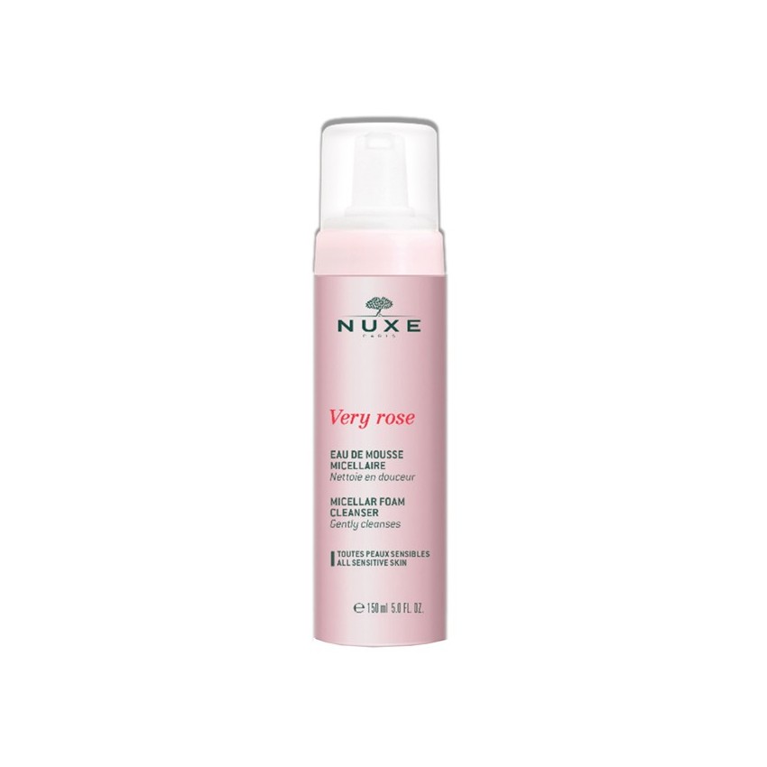 Nuxe Nuxe Very Rose Mousse Leggera Detergente da 150 ml