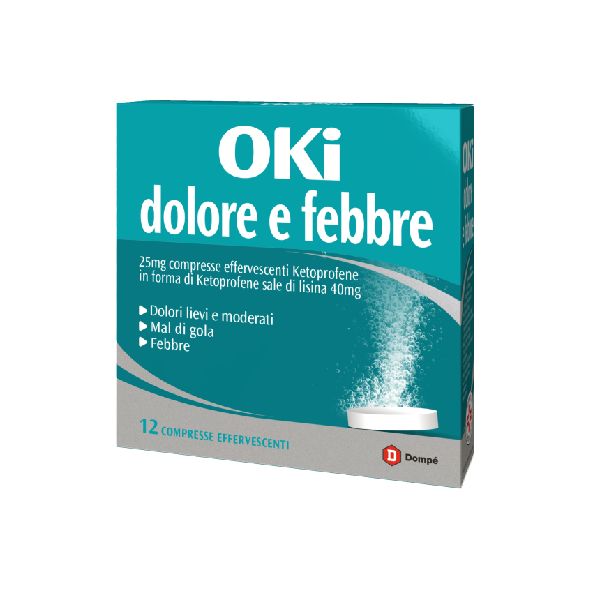 Oki Oki Dolore E Febbre*12cpr Eff