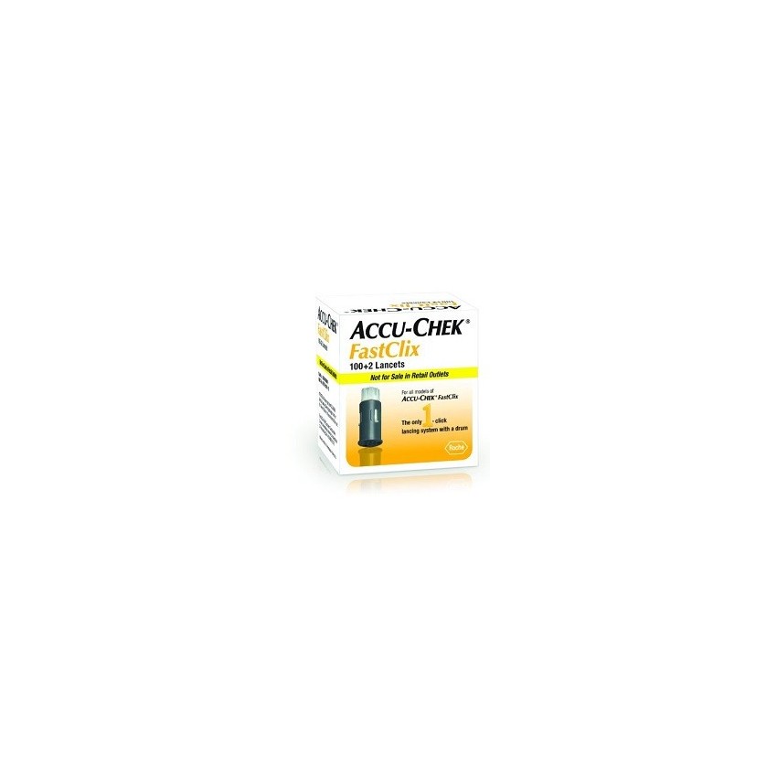 Accu-chek Accu-chek Fastclix 100+2lanc