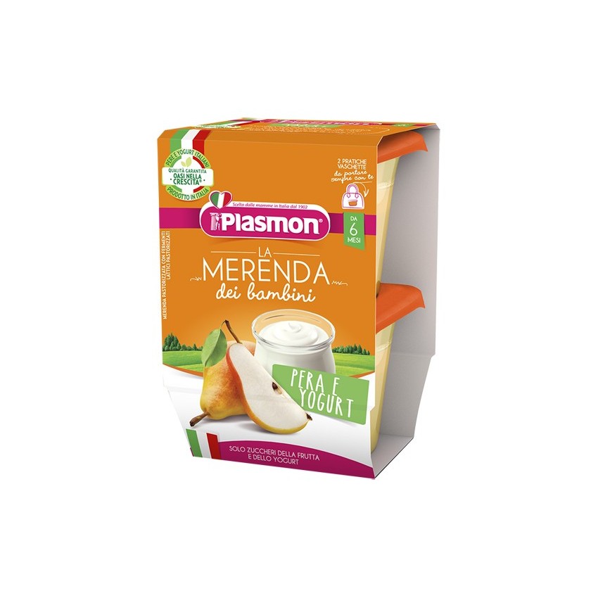 Plasmon La Merenda Bb Pera/yogurt As