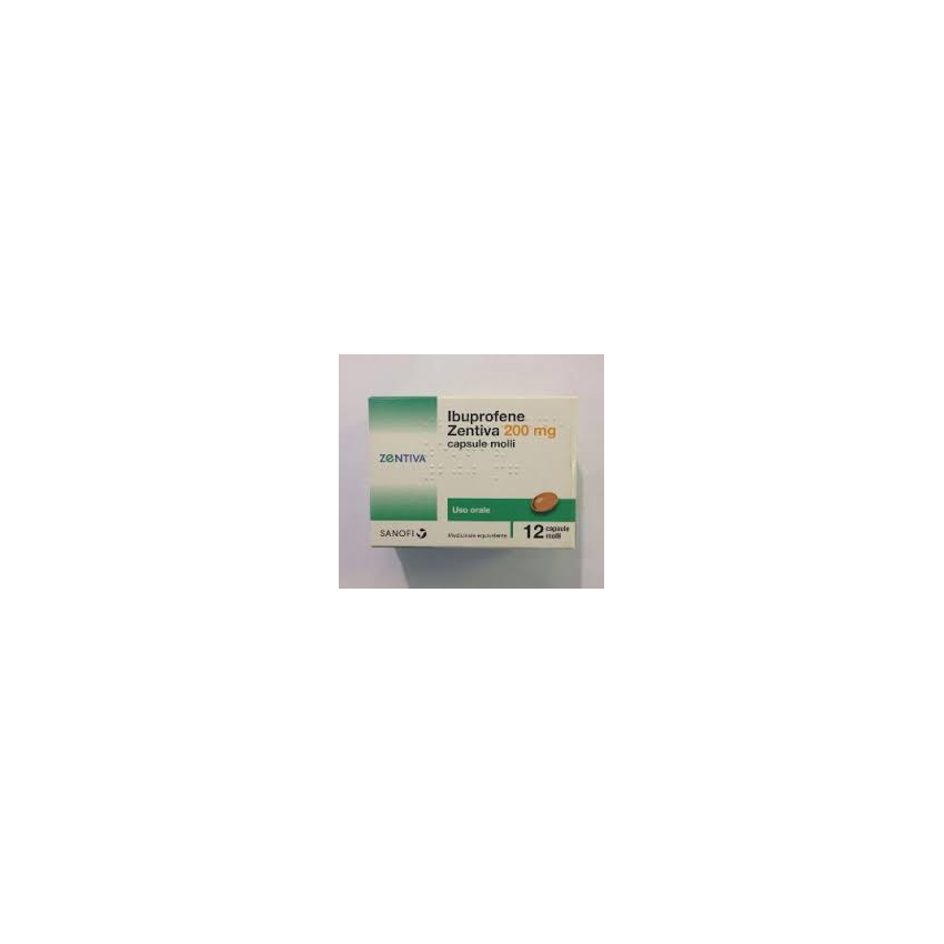 Zentiva Ibuprofene Zen*12cps Mol 200mg