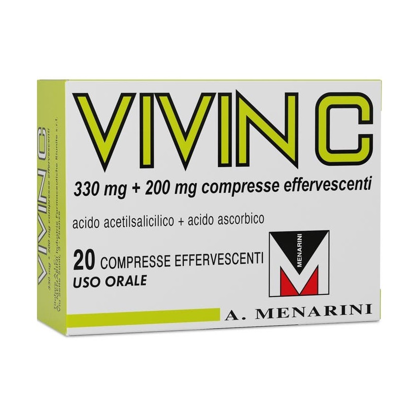 Vivin Vivin C 20 compresse effervescenti 330mg + 200mg