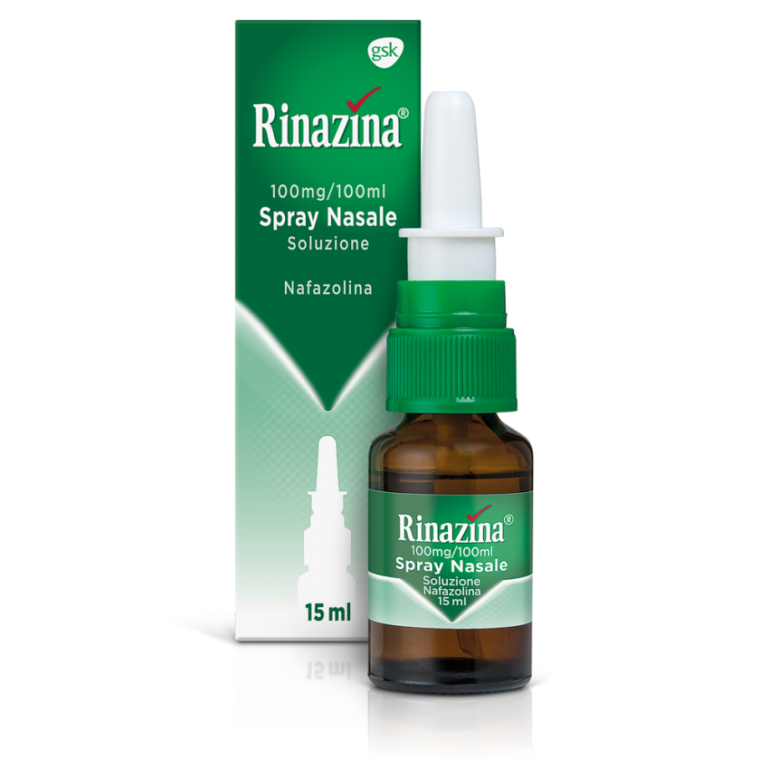 Rinazina Rinazina Spray Nasale 15ml 0.1%