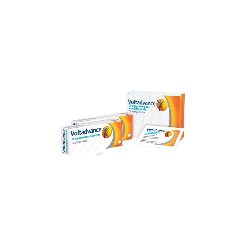 Voltadvance Voltadvance*10cpr Riv 25mg