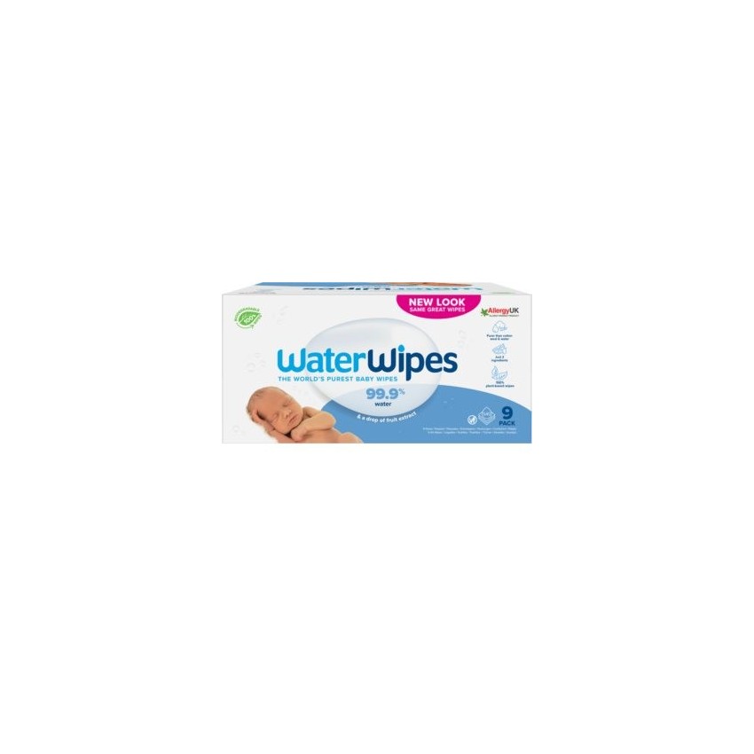 Gr Farma Waterwipes Baby Salviette 9x60 pezzi