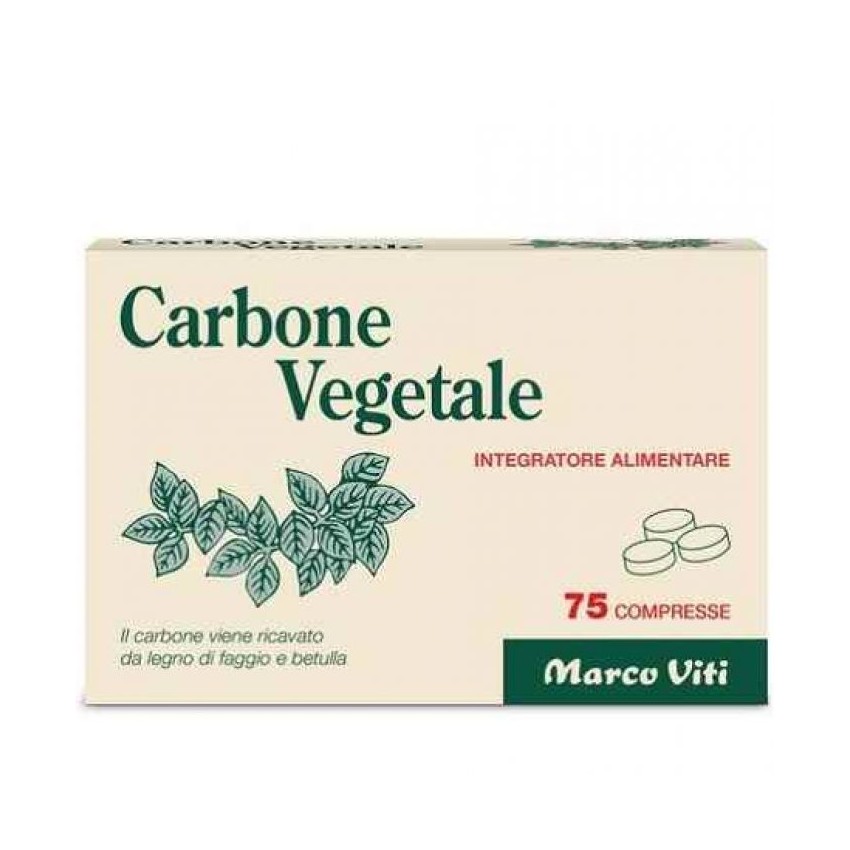 Marco Viti Marco Viti Carbone Vegetale 75 compresse