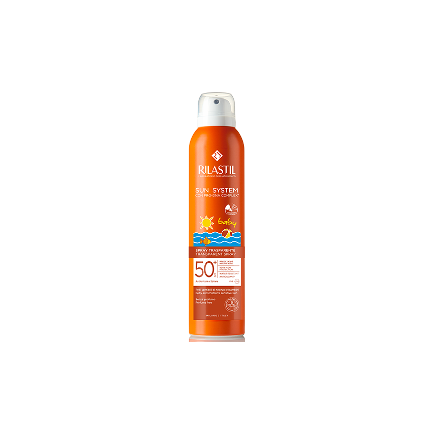 Rilastil Rilastil Sun System Baby Spray Trasparente 50+ 200ml