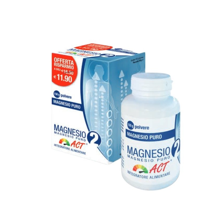 F&f Magnesio 2 Act - Magnesio Puro 150 gr