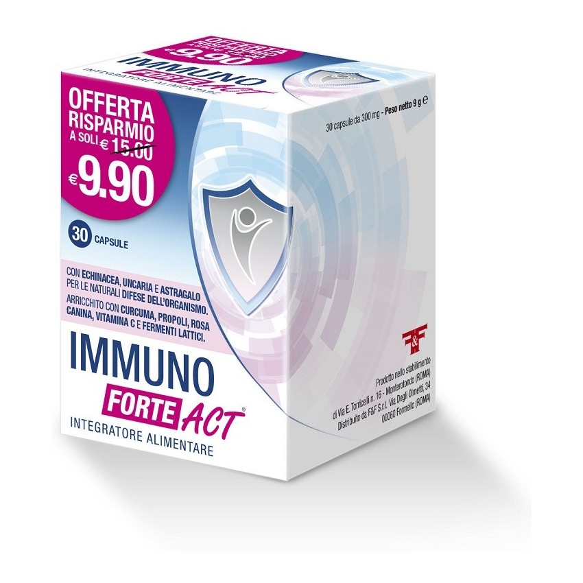 F&f Immuno Forte Act 30 Compresse