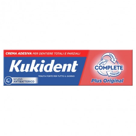 Kukident Kukident Complete Plus Original Crema Adesiva 40g