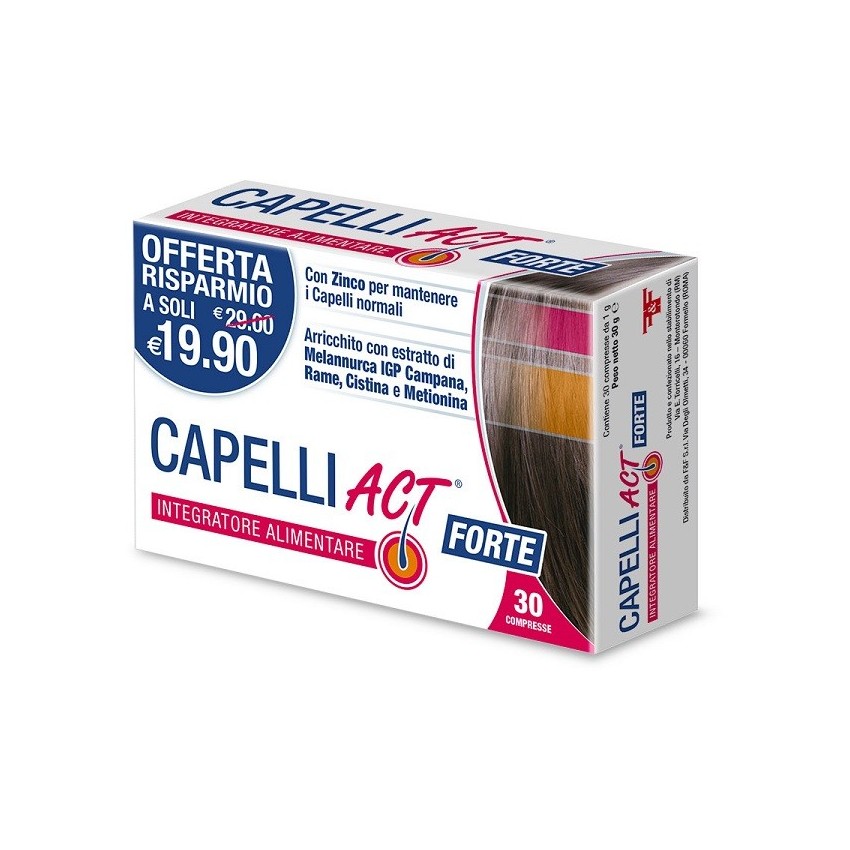 F&f Capelli Act Forte da  30 Compresse