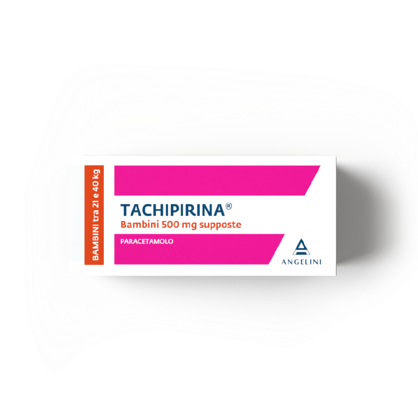 Angelini Tachipirina bambini 10 supposte 500 mg 21-40 kg