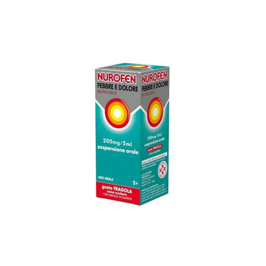 Nurofen Nurofen Febbre e Dolore 200mg/5ml Fragola