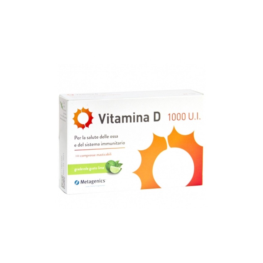 Metagenics METAGENICS Vitamina D 1000 Ui 168 COMPRESSE