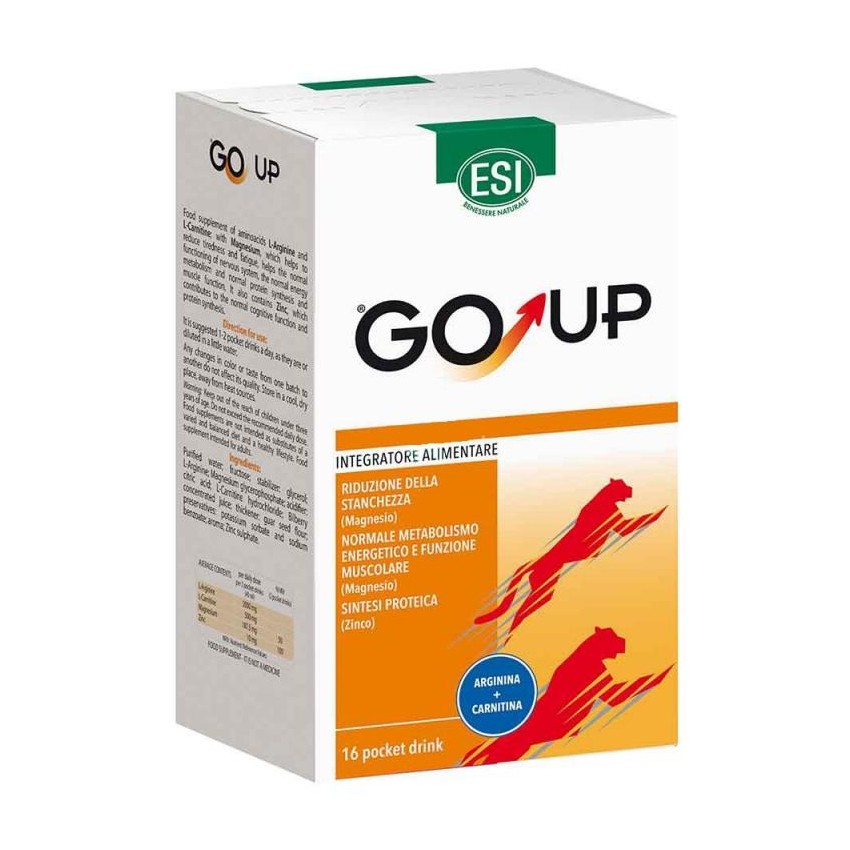 Esi ESI Go Up Integratore Energizzante Ricostituente 16 pocket drink