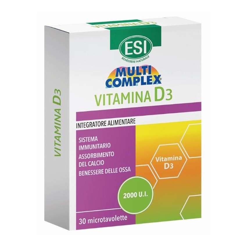 Esi ESI MULTICOMPLEX VITAMINA D3 da 30 TAVOLETTE