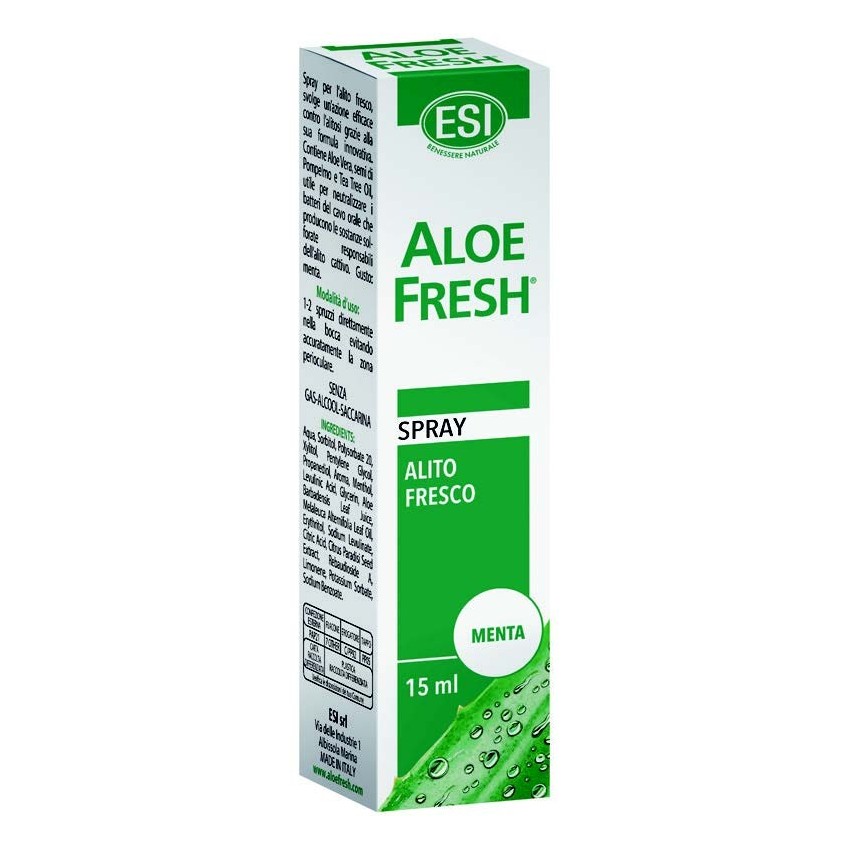 Esi ESI ALOE FRESH SPRAY ALITO MENTA FORTE 15 ML