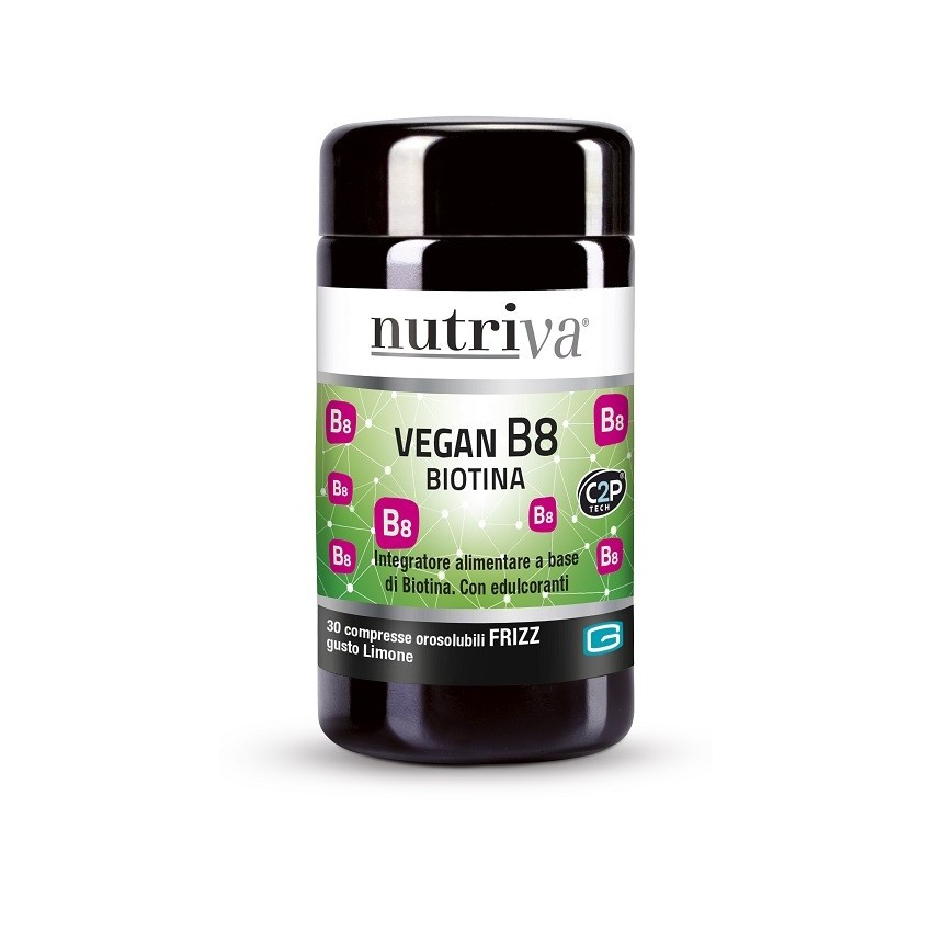 Nutriva NUTRIVA VEGAN B8 FIZZ 30 COMPRESSE LIMONE